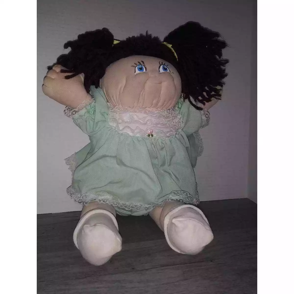 Cabbage Patch Little People Soft Sculpture Doll Unsigned