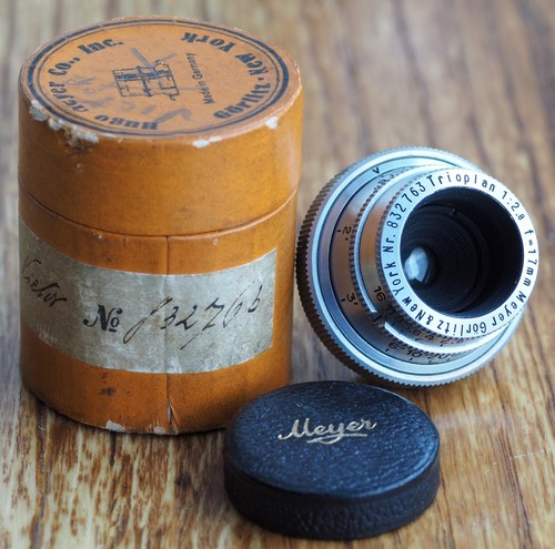 Meyer Gorlitz & New York 17mm 2.8 Trioplan C mount lens | Cine 17 f2.8 17/2.8 - Picture 2 of 10