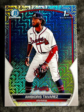 2023 Bowman Chrome 1st MOJO REFRACTOR PROSPECT ROOKIE Ambioris Tavarez, item 1