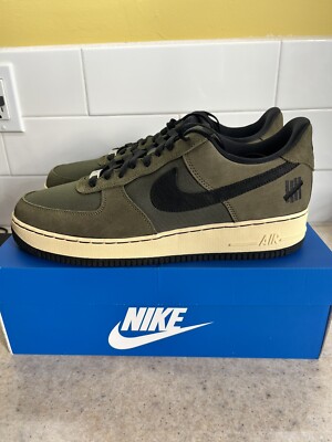 Undefeated Nike Air Force 1 Low Ballistic Dunk AF1 SZ 13 Cargo Khaki DH3064-300