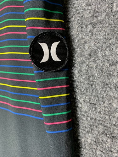 Pantalones Cortos Hurley Phantom Negros Para Hombre Talla 36 Rayas Cordón Ajustable - Imagen 9 de 13