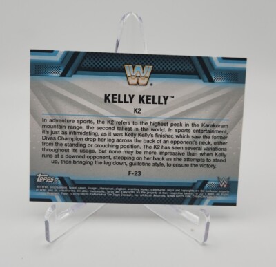 Kelly Kelly - K2 - WWE - Topps - 2017 - #F-23 | eBay