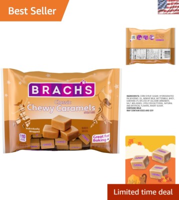 Individually Wrapped Brach's Milk Maid Caramels, 10oz - Sweet Autumn Delight