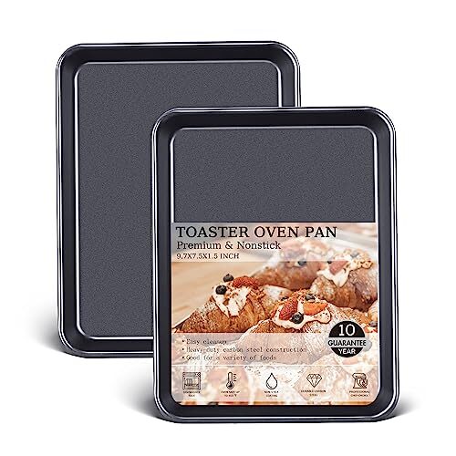 Non-Stick Toaster Oven Baking Pan Set