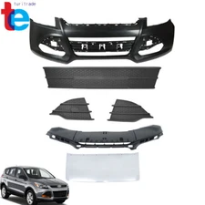 Primed Front Bumper Cover Assembly Kit Primed For Ford Escape 2013-2016