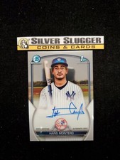 2023 Hans Montero 1st Bowman Chrome Auto #CPA-HM New York Yankees