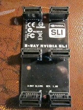 LOT of 6 Asus ROG 3SLI 3-way nVIDIA SLi Bridge Connector Adapter - BRAND NEW