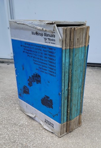 Juego de 8 manuales de taller de modelos Volvo Penta HU-Early NC 7788850-1 - Imagen 10 de 10