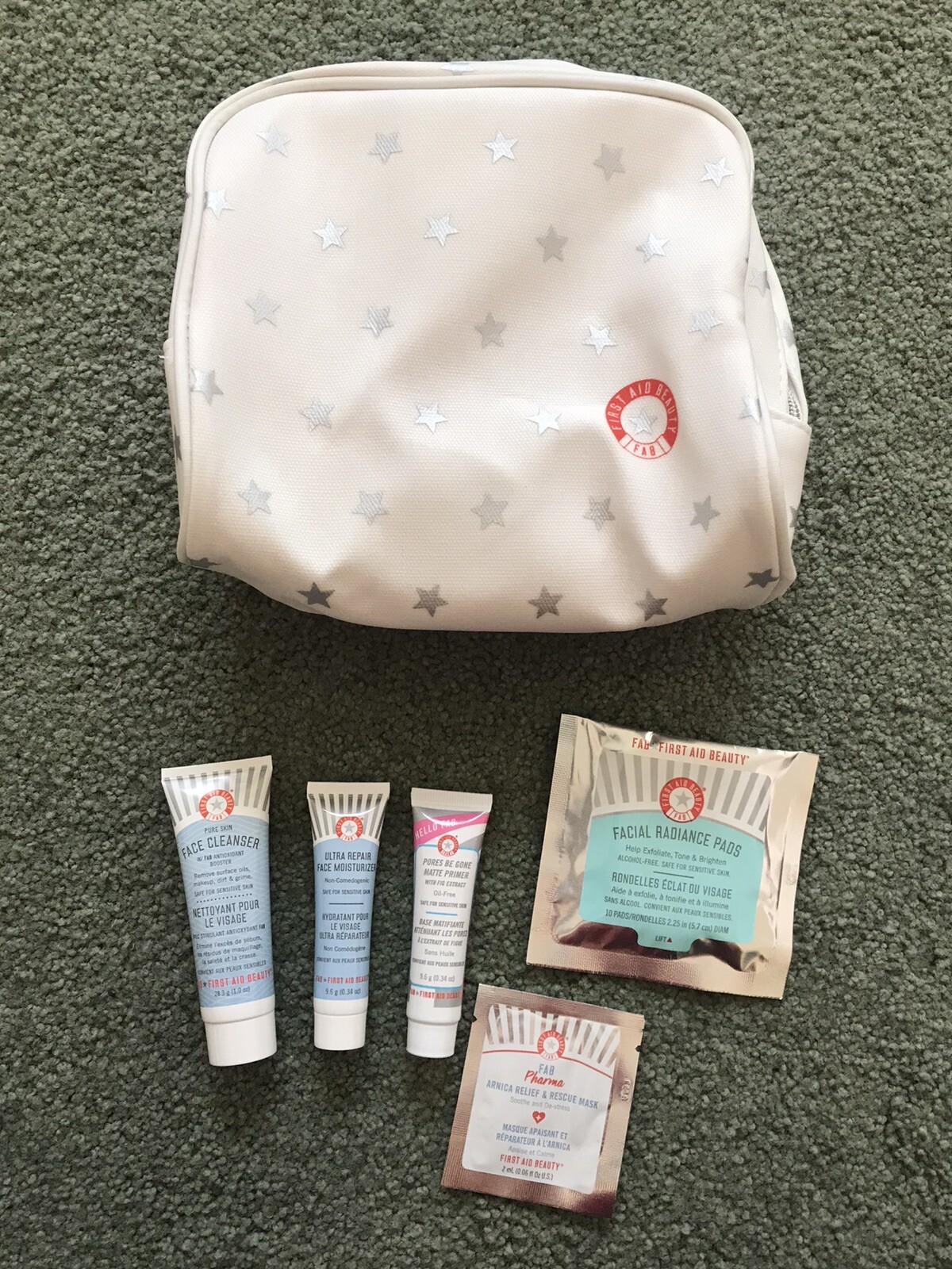 skincare sample set