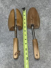 Vintage SHOE KEEPERS No 4 MOHAWK Split Toe Shoe Trees - Rochester Shoe Tree Co