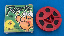 RARE VTG 8mm Film Popeye "Flim Flam Fireman" P14 in Box, Carnival Films