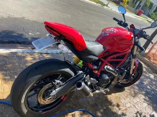 Muffler Exhaust Motorcycle DUCATI MONSTER 797 Slip-on Silencer PRO HP - Foto 3 di 7