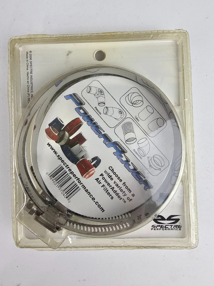 Spectre Performance 9704 4" Hose Clamps - Pair - 2 CLAMPS - NEW OLD STOCK - Image 2 of 4