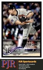 2018 Topps #363 Bryan Shaw Colorado Rockies  All-Star Stamp
