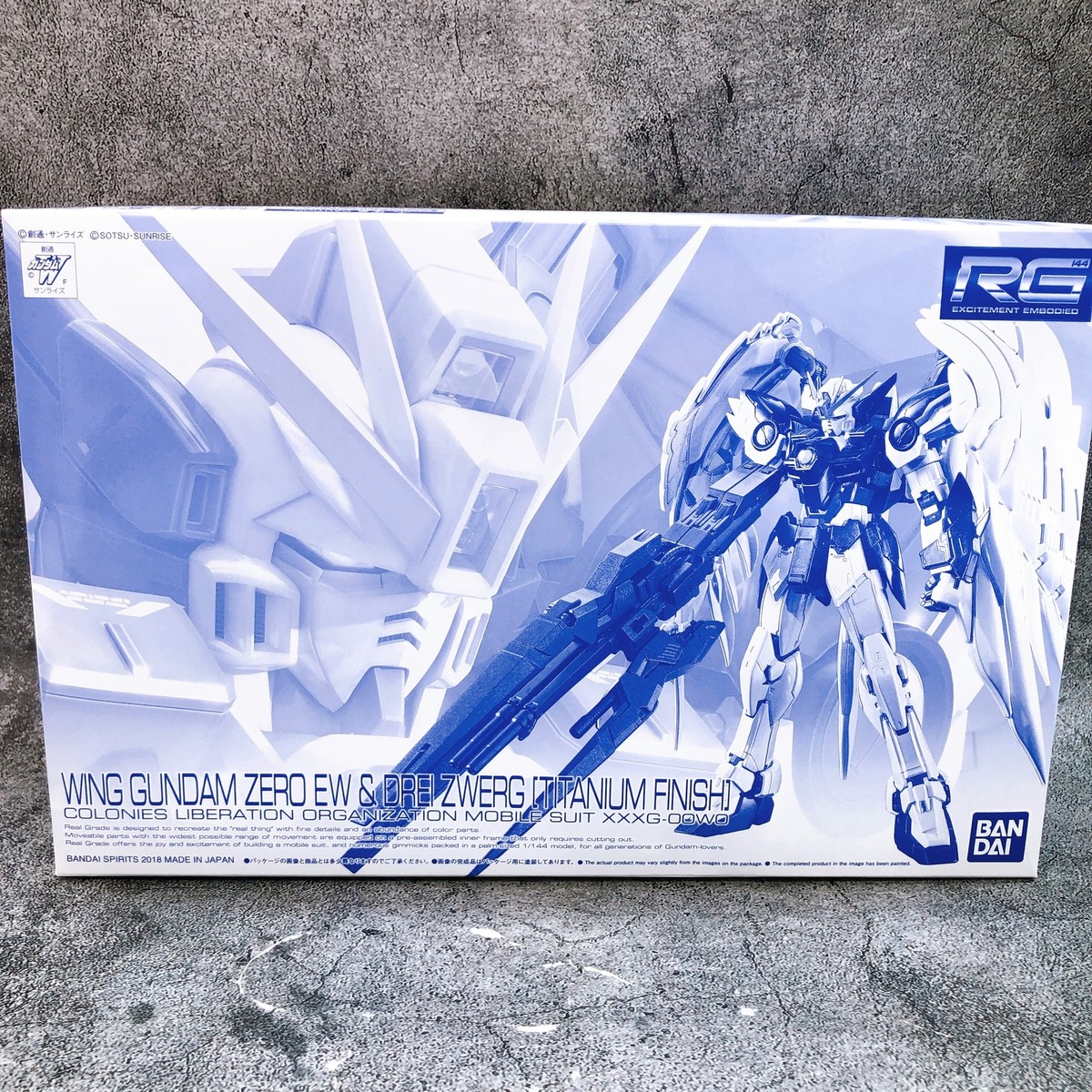 Bandai 1/144 RG XXXG 00w 0 Wing Gundam Zero EW & Dreizwerg Bandai 1/144 RG XXXG 00w 0 Wing Gundam Zero EW & Dreizwerg