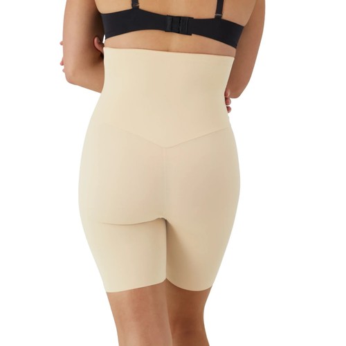 Pantalones Cortos Para Mujer Maidenform Cintura Alta Muslo Adelgados FP5001 2XL Cool Comfort Beige - Imagen 8 de 11
