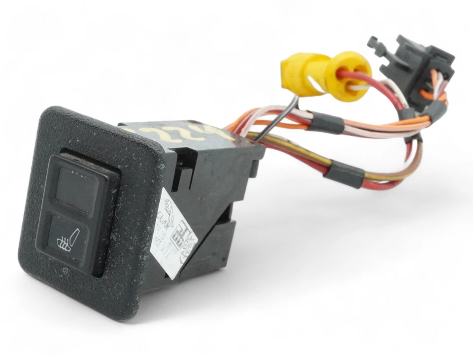 1988 - 1992 JAGUAR XJ6 VANDEN PLAS XJ40 INTERRUPTOR AQUECEDOR ASSENTO CONTROLE DIANTEIRO LH - Imagem 2 de 4