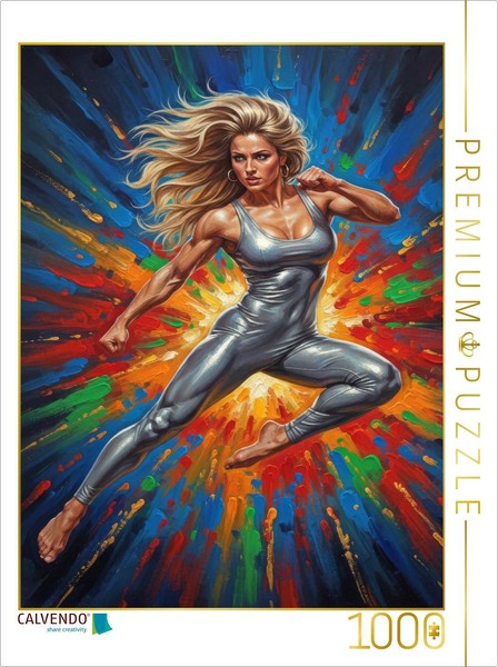 Calvendo Puzzle Dynamische Yolanda | 1000 Teile Lege-GrößE 64 × 48 Cm Foto-Puzzl-image