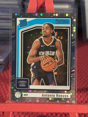 2024-25 Panini Donruss - Rated Rookie Antonio Reeves #232 Disco Exclusive (RC)