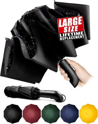 Conlun Travel Inverted Umbrella Compact Windproof- Automatic reverse Umbrellas