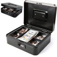 Geldkassette Geldkasse Geldbox Sparkassette Geldkassetten mit Zahlenschloss DE