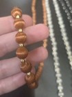 4 Vintage Silk Round Bead Necklace Lot MCM Jewelry — photo 5
