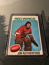 1975-76 Topps - Jim Rutherford #219 - FREE SHIPPING