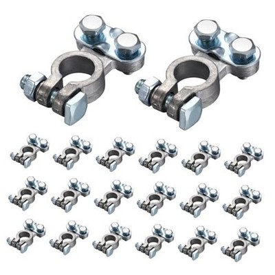 20 Pcs Top Post Battery Terminal Connectors Battery Cable Ends Post Car