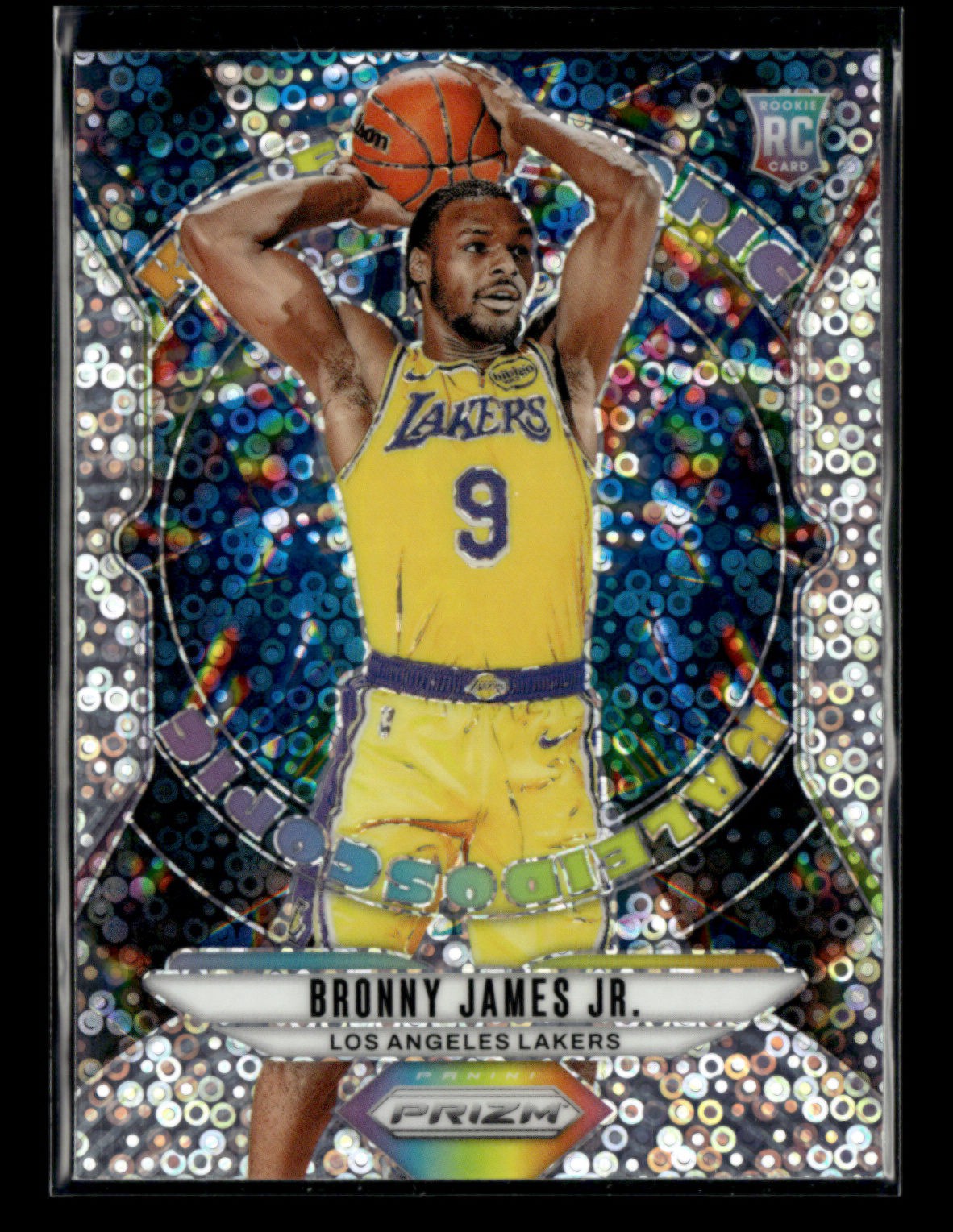 Bronny James Jr. RC 2024-25 Panini Prizm Kaleidoscopic Fast Break Prizm [jm40