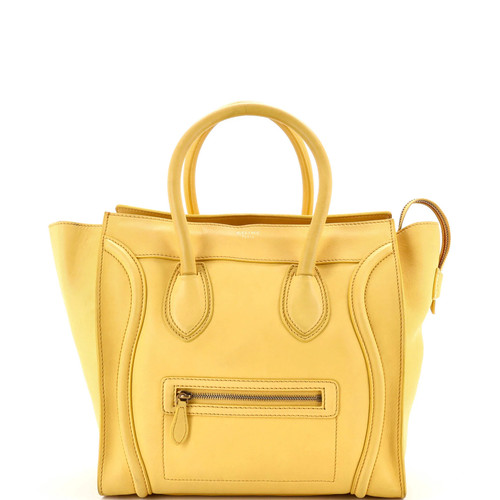 Celine Luggage Bag Smooth Leather Mini