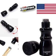 3 in 1 Snooker Pool Cue Tip Tool with Aerator Scuffer Shaper for Cue Maintenance