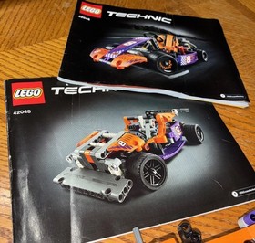 LEGO TECHNIC 42048 Race Kart 2 In 1 Builds **READ**