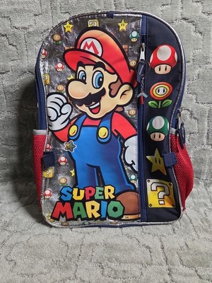 Genuine Official Nintendo Product - Super Mario BackPack / Book Bag, Rare