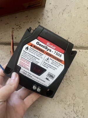 Beckett 7505B1500 GeniSys Cad Cell Oil Primary Control w/ 15 sec Pre-Purge 7505B