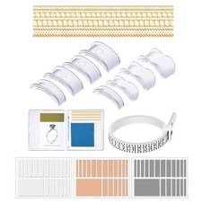 71Pcs Anneaux Baguier Ajusteur pour Ample Invisible Gardes Resizer