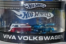 Very Rare Hot Wheels Viva Volkswagen Nice Display Set Made In 2005 Nice Condion