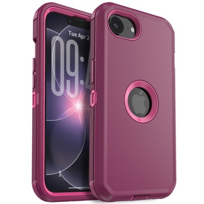Shockproof For iPhone 17e Phone Case Heavy Duty 3in1 Layers Cover Rugged Hybrid