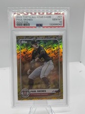 2025 Topps All-Star Game Paul Skenes, Paul Skenes #87 Gold Foil /50 PSA 10