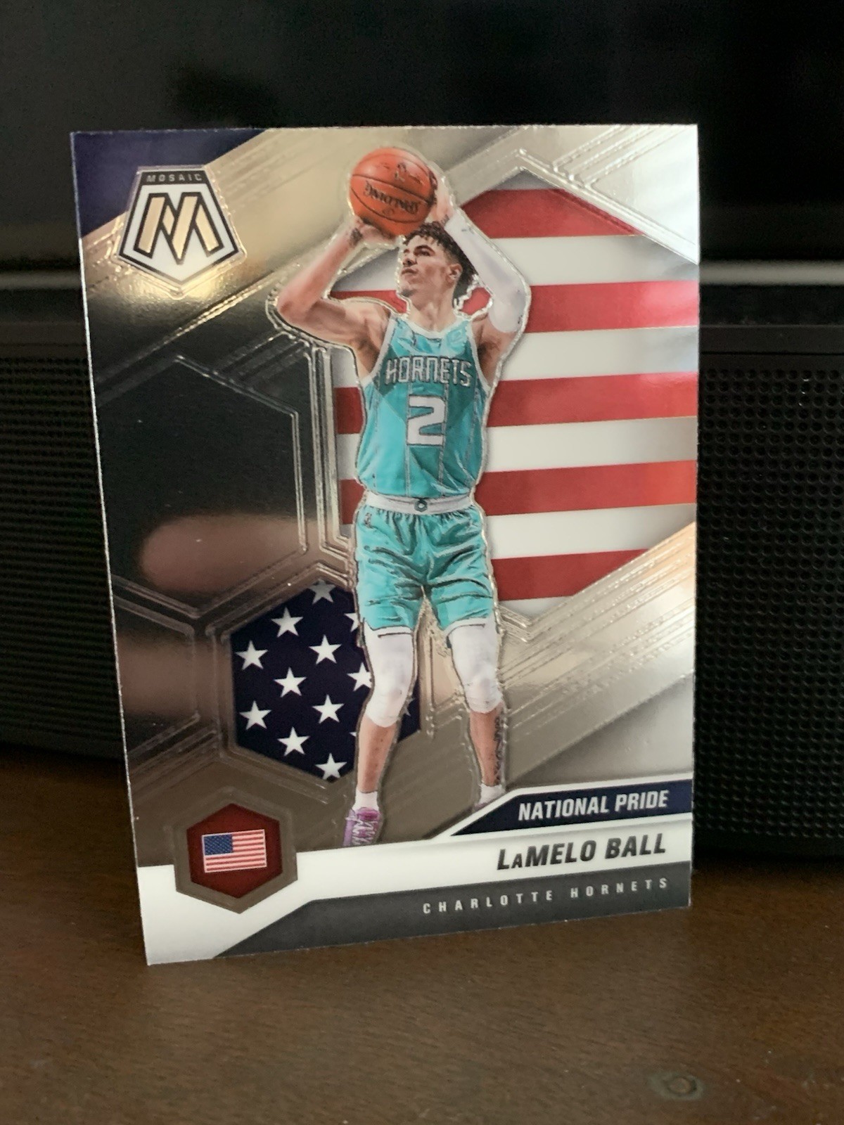 2020-21 Panini Mosaic National Pride LaMelo Ball RC #257 Hornets Rookie