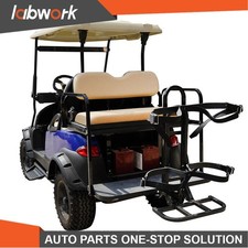 Labwork Golf Cart Golf Bag Holder Universal Bracket Attachment For Rear Seat Kit