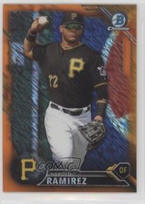 2016 Bowman Chrome Prospects Orange Shimmer Refractor Harold Ramirez #BCP246 c7z