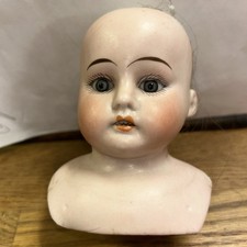 Vintage Porcelain Doll Head Horseshoe Mark as Is