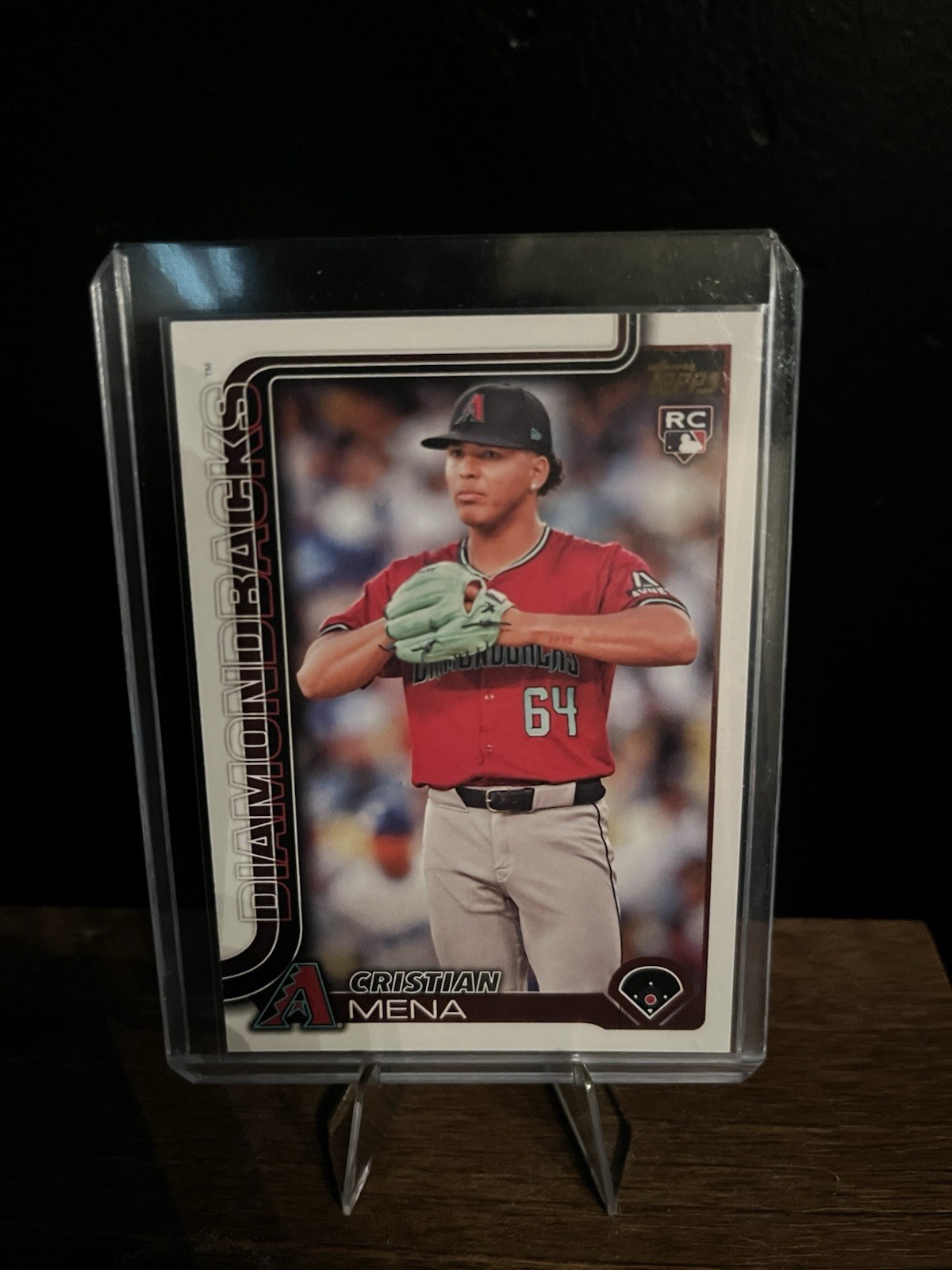 2025 Topps Series 1 - Cristian Mena #120 Golden Mirror Image Variation (RC)