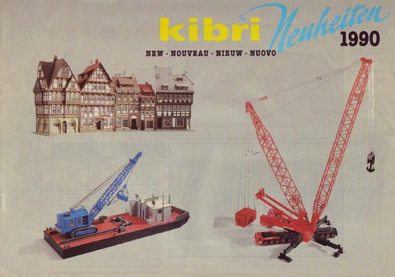 (m2) Kibri 1990 - Kibri Neuheiten 1990 - 2- - Bild 1 von 1