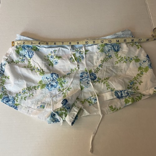 Victoria Secret White Floral Sleep Shorts Cotton Sleepwear S - Picture 5 of 6