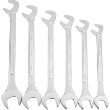 Klutch Jumbo Angle Wrench Set, 6-Pc., SAE
