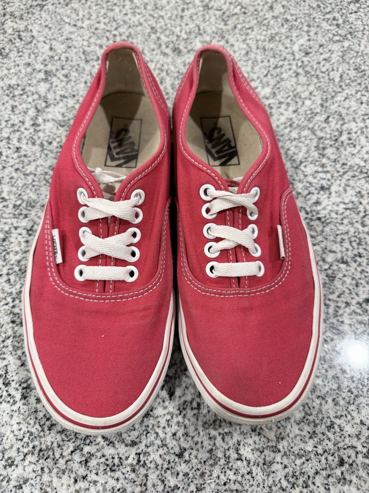 VANS Women's Sneakers Size 8 Red Canvas