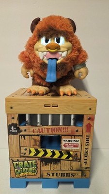 STUBBS, The Crate Creatures Surprise  Interactive Monster With Cage