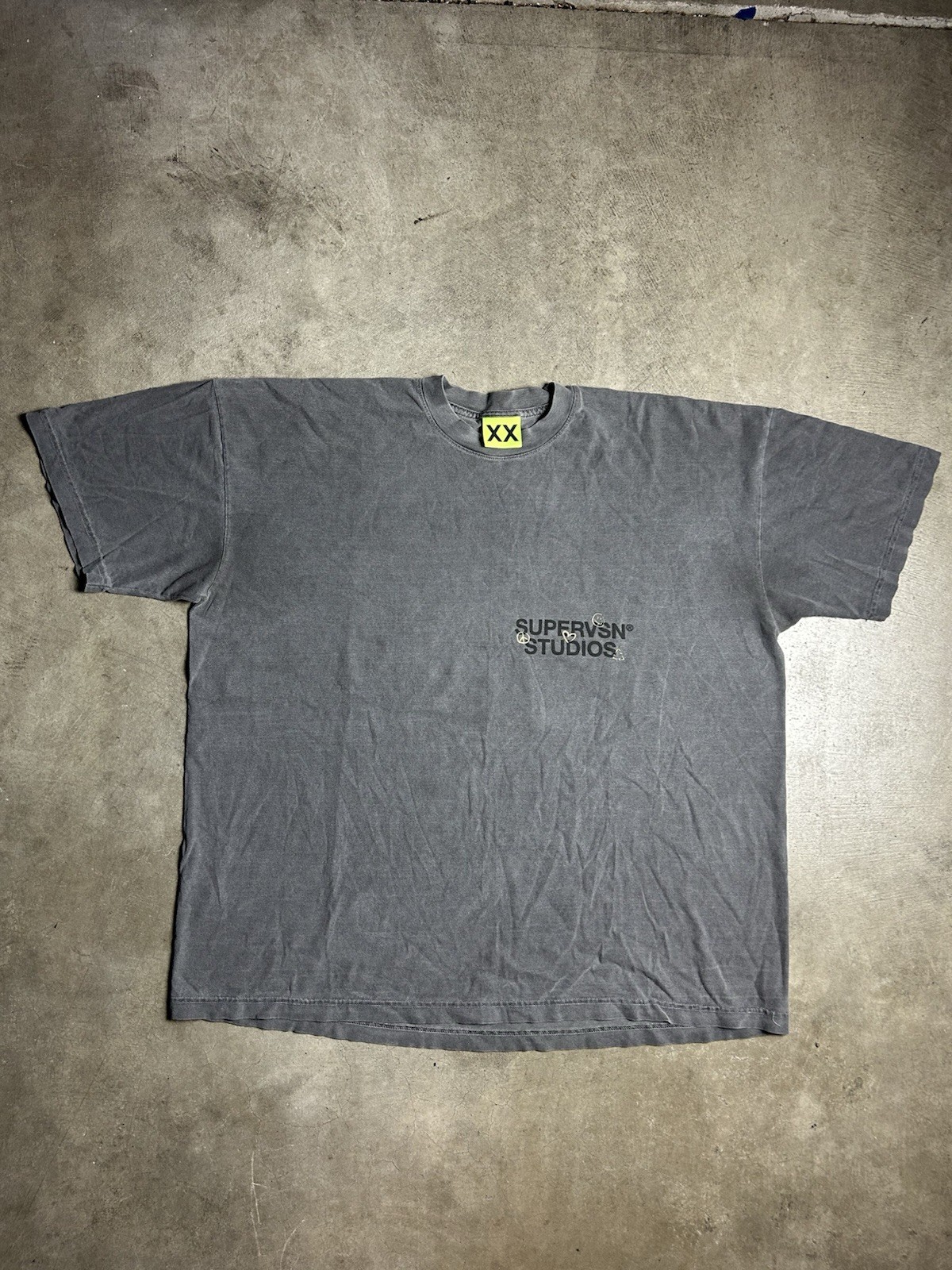 Supervsn Studios Circulate Inner Space Faded T-sh… - image 1