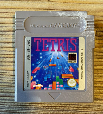 Nintendo Tetris für Game Boy PAL Spielmodul DMG-TR-NOE